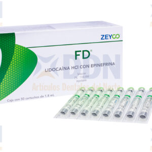 ANESTESIA LIDOCAINA 2% C/EPINEFRINA ZEYCO