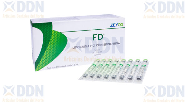 ANESTESIA LIDOCAINA 2% C/EPINEFRINA ZEYCO