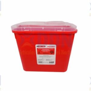 CONTENEDOR ROJO BIOLOGICO 4 LT